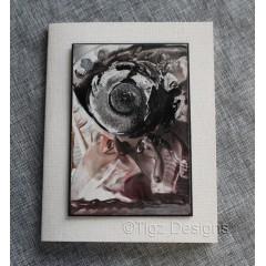 Encaustic Elements Note Card - Made in Creston BC #21-19